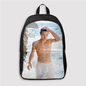 Pastele Cameron Dallas Custom Backpack Personalized School Bag Travel Bag Work Bag Laptop Lunch Office Book Waterproof Unisex Fabric Backpack