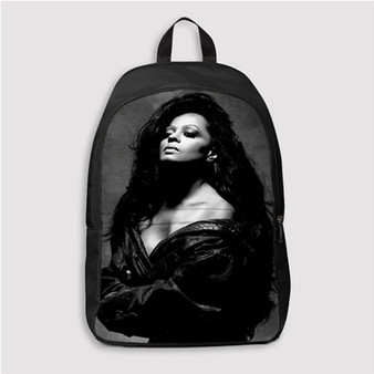 Pastele Diana Ross Custom Backpack Personalized School Bag Travel Bag Work Bag Laptop Lunch Office Book Waterproof Unisex Fabric Backpack
