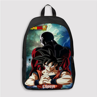 Pastele Goku Jiren Dragon Ball Super Custom Backpack Personalized School Bag Travel Bag Work Bag Laptop Lunch Office Book Waterproof Unisex Fabric Backpack