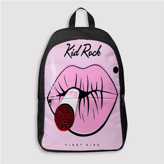 Pastele Kid Rock Custom Backpack Personalized School Bag Travel Bag Work Bag Laptop Lunch Office Book Waterproof Unisex Fabric Backpack