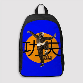 Pastele Kung Fu Kenny Kendrick Lamar Good Custom Backpack Personalized School Bag Travel Bag Work Bag Laptop Lunch Office Book Waterproof Unisex Fabric Backpack