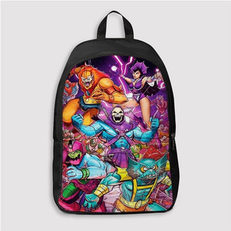 Pastele Masters of The Universe Custom Backpack Personalized School Bag Travel Bag Work Bag Laptop Lunch Office Book Waterproof Unisex Fabric Backpack