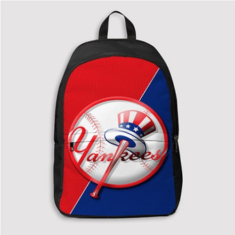 Pastele New York Yankees MLB Good Custom Backpack Personalized School Bag Travel Bag Work Bag Laptop Lunch Office Book Waterproof Unisex Fabric Backpack