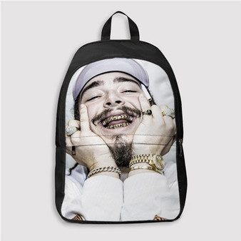 Pastele Post Malone Custom Backpack Personalized School Bag Travel Bag Work Bag Laptop Lunch Office Book Waterproof Unisex Fabric Backpack