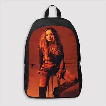 Pastele Sabrina Carpenter Custom Backpack Personalized School Bag Travel Bag Work Bag Laptop Lunch Office Book Waterproof Unisex Fabric Backpack