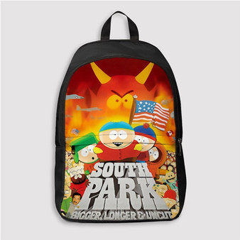 Pastele South Park Bigger Longer and Uncut Custom Backpack Personalized School Bag Travel Bag Work Bag Laptop Lunch Office Book Waterproof Unisex Fabric Backpack