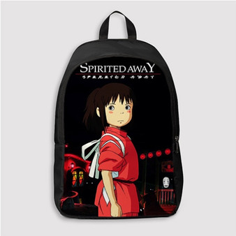 Pastele Spirirted Away Studio Ghibli Custom Backpack Personalized School Bag Travel Bag Work Bag Laptop Lunch Office Book Waterproof Unisex Fabric Backpack