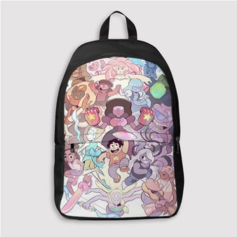 Pastele Steven Universe All Friends Custom Backpack Personalized School Bag Travel Bag Work Bag Laptop Lunch Office Book Waterproof Unisex Fabric Backpack