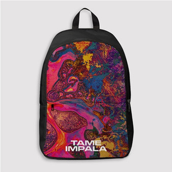 Pastele Tame Impala Custom Backpack Personalized School Bag Travel Bag Work Bag Laptop Lunch Office Book Waterproof Unisex Fabric Backpack 2