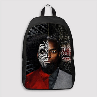 Pastele Tech N9ne Custom Backpack Personalized School Bag Travel Bag Work Bag Laptop Lunch Office Book Waterproof Unisex Fabric Backpack