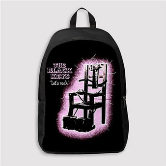 Pastele The Black Keys Let s Rock Custom Backpack Personalized School Bag Travel Bag Work Bag Laptop Lunch Office Book Waterproof Unisex Fabric Backpack