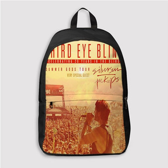 Pastele Third Eye Blind Summer Gods Tour Custom Backpack Personalized School Bag Travel Bag Work Bag Laptop Lunch Office Book Waterproof Unisex Fabric Backpack