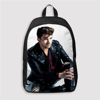 Pastele Adam Lambert Custom Backpack Personalized School Bag Travel Bag Work Bag Laptop Lunch Office Book Waterproof Unisex Fabric Backpack