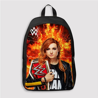 Pastele Becky Lynch WWE Good Custom Backpack Personalized School Bag Travel Bag Work Bag Laptop Lunch Office Book Waterproof Unisex Fabric Backpack