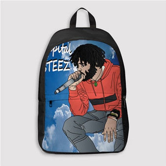 Pastele Capital STEEZ Good Custom Backpack Personalized School Bag Travel Bag Work Bag Laptop Lunch Office Book Waterproof Unisex Fabric Backpack