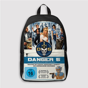 Pastele Danger 5 Good Custom Backpack Personalized School Bag Travel Bag Work Bag Laptop Lunch Office Book Waterproof Unisex Fabric Backpack