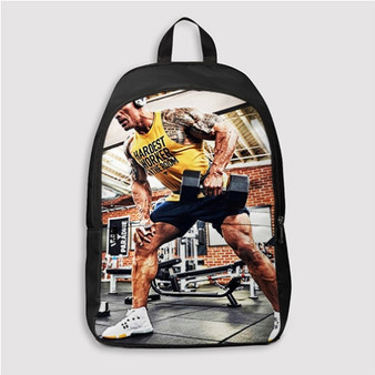 Pastele Dwayne Johnson Custom Backpack Personalized School Bag Travel Bag Work Bag Laptop Lunch Office Book Waterproof Unisex Fabric Backpack