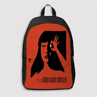 Pastele Goo Goo Dolls Miracle Pill Good Custom Backpack Personalized School Bag Travel Bag Work Bag Laptop Lunch Office Book Waterproof Unisex Fabric Backpack