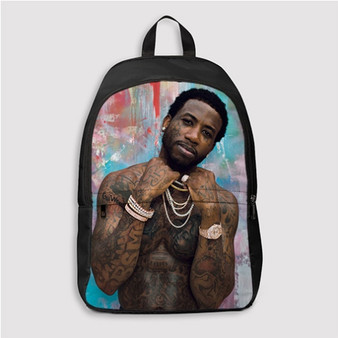 Pastele Gucci Mane Custom Backpack Personalized School Bag Travel Bag Work Bag Laptop Lunch Office Book Waterproof Unisex Fabric Backpack