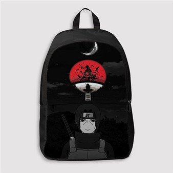 Pastele Itachi Uchiha Clan Custom Backpack Personalized School Bag Travel Bag Work Bag Laptop Lunch Office Book Waterproof Unisex Fabric Backpack