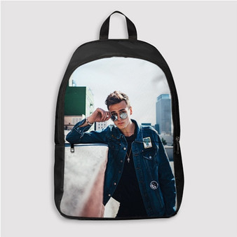 Pastele Jonah Marais Why Don t We Good Art Custom Backpack Personalized School Bag Travel Bag Work Bag Laptop Lunch Office Book Waterproof Unisex Fabric Backpack