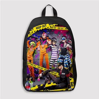 Pastele Nanbaka Anime Custom Backpack Personalized School Bag Travel Bag Work Bag Laptop Lunch Office Book Waterproof Unisex Fabric Backpack