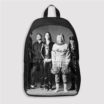 Pastele Nirvana Band Custom Backpack Personalized School Bag Travel Bag Work Bag Laptop Lunch Office Book Waterproof Unisex Fabric Backpack