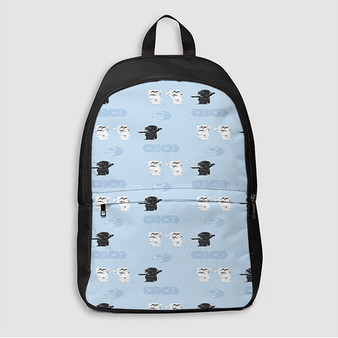 Pastele Darth Vader Stormtrooper Star Wars Custom Backpack Personalized School Bag Travel Bag Work Bag Laptop Lunch Office Book Waterproof Unisex Fabric Backpack