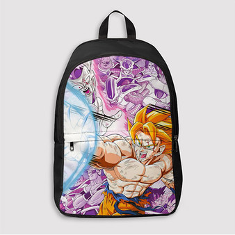 Pastele Dragon Ball Z 2 Custom Backpack Personalized School Bag Travel Bag Work Bag Laptop Lunch Office Book Waterproof Unisex Fabric Backpack