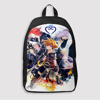 Pastele Kingdom Hearts 2 Custom Backpack Personalized School Bag Travel Bag Work Bag Laptop Lunch Office Book Waterproof Unisex Fabric Backpack
