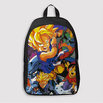 Pastele Super Saiyan Dragon Ball GT Good Custom Backpack Personalized School Bag Travel Bag Work Bag Laptop Lunch Office Book Waterproof Unisex Fabric Backpack