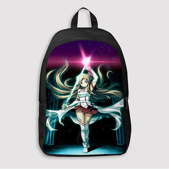 Pastele Sword Art Online Asuna Cartoon Custom Backpack Personalized School Bag Travel Bag Work Bag Laptop Lunch Office Book Waterproof Unisex Fabric Backpack