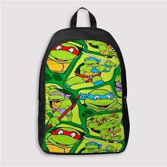 Pastele Teenage Mutant Ninja Turtles Collage Custom Backpack Personalized School Bag Travel Bag Work Bag Laptop Lunch Office Book Waterproof Unisex Fabric Backpack