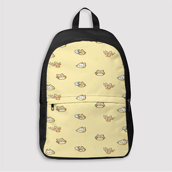 Pastele Totoro Cute Studio Ghibli Custom Backpack Personalized School Bag Travel Bag Work Bag Laptop Lunch Office Book Waterproof Unisex Fabric Backpack