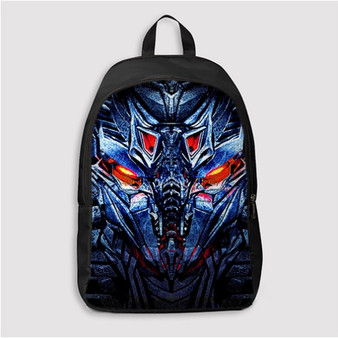 Pastele Transformers Megatron Custom Backpack Personalized School Bag Travel Bag Work Bag Laptop Lunch Office Book Waterproof Unisex Fabric Backpack