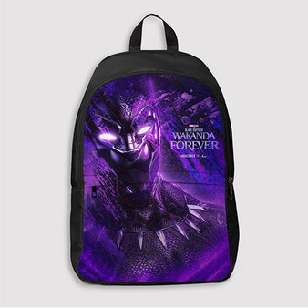 Pastele Black Panther Custom Backpack Awesome Personalized School Bag Travel Bag Work Bag Laptop Lunch Office Book Waterproof Unisex Fabric Backpack