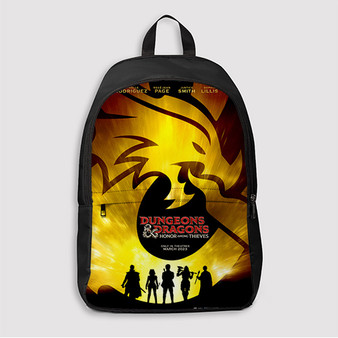 Pastele Dungeons and Dragons Honor Among Thieves Custom Backpack Awesome Personalized School Bag Travel Bag Work Bag Laptop Lunch Office Book Waterproof Unisex Fabric Backpack