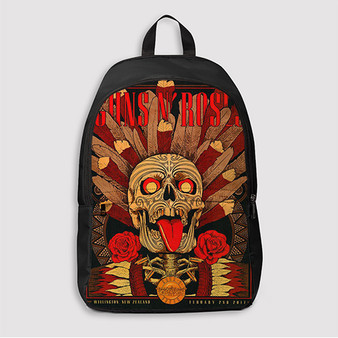 Pastele Guns N Roses New Zealand Custom Backpack Awesome Personalized School Bag Travel Bag Work Bag Laptop Lunch Office Book Waterproof Unisex Fabric Backpack