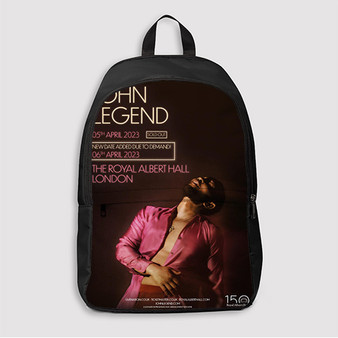 Pastele John Legend 2023 Tour Custom Backpack Awesome Personalized School Bag Travel Bag Work Bag Laptop Lunch Office Book Waterproof Unisex Fabric Backpack