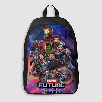 Pastele Marvel Future Fight Custom Backpack Awesome Personalized School Bag Travel Bag Work Bag Laptop Lunch Office Book Waterproof Unisex Fabric Backpack
