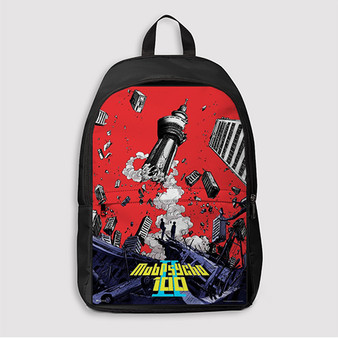 Pastele Mob Psycho 100 Custom Backpack Awesome Personalized School Bag Travel Bag Work Bag Laptop Lunch Office Book Waterproof Unisex Fabric Backpack