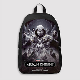 Pastele Moon Knight Movie Custom Backpack Awesome Personalized School Bag Travel Bag Work Bag Laptop Lunch Office Book Waterproof Unisex Fabric Backpack