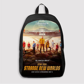 Pastele Star Trek Strange New Worlds Custom Backpack Awesome Personalized School Bag Travel Bag Work Bag Laptop Lunch Office Book Waterproof Unisex Fabric Backpack