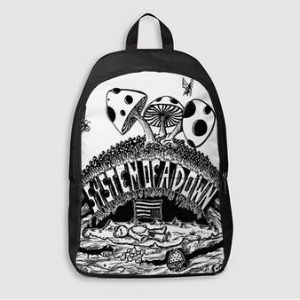 Pastele System of a Down Poster Custom Backpack Awesome Personalized School Bag Travel Bag Work Bag Laptop Lunch Office Book Waterproof Unisex Fabric Backpack