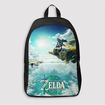 Pastele The Legend of Zelda Tears of the Kingdom Custom Backpack Awesome Personalized School Bag Travel Bag Work Bag Laptop Lunch Office Book Waterproof Unisex Fabric Backpack