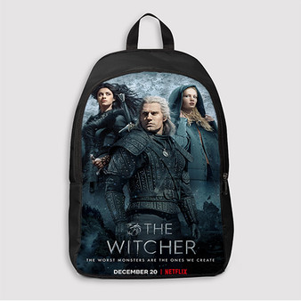 Pastele The Witcher Tv Series Custom Backpack Awesome Personalized School Bag Travel Bag Work Bag Laptop Lunch Office Book Waterproof Unisex Fabric Backpack