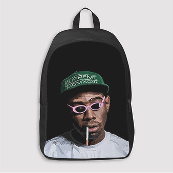 Pastele Tyler the Creator Custom Backpack Awesome Personalized School Bag Travel Bag Work Bag Laptop Lunch Office Book Waterproof Unisex Fabric Backpack
