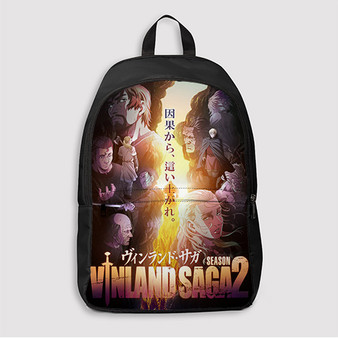 Pastele Vinland Saga 2nd Season Custom Backpack Awesome Personalized School Bag Travel Bag Work Bag Laptop Lunch Office Book Waterproof Unisex Fabric Backpack