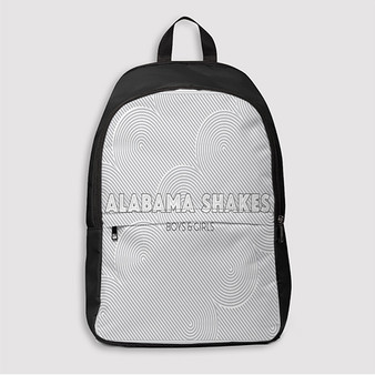 Pastele Alabama Shakes Boys Girls Custom Backpack Awesome Personalized School Bag Travel Bag Work Bag Laptop Lunch Office Book Waterproof Unisex Fabric Backpack