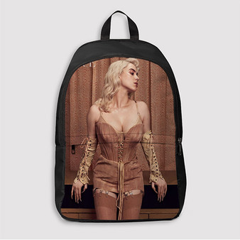 Pastele Billie Eilish Vogue Custom Backpack Awesome Personalized School Bag Travel Bag Work Bag Laptop Lunch Office Book Waterproof Unisex Fabric Backpack